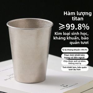 Cốc Súc Miệng Chống Mốc Titanium