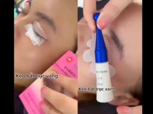 Keo bắt trục uốn mi  Keo dán mi định hình uốn mi 3d 6d cao cấp chính hãng