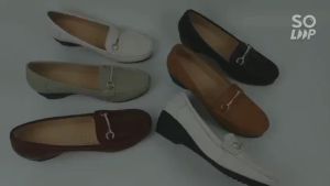 Giày Mọi Đế Xuồng Da Bò Thật Cao M507