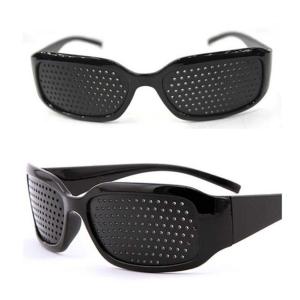 Fashion Relieve Pinhole Glasses For Men Women Eyesight Improvement Eyewear Vision Correction Fatigue Pin Hole Glasses With Holes