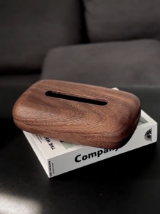 กระดาษชำระวาบิบิ WLINGWELLOWWickyBox กระดาษทิชชู่สีดำสามารถใช้ได้ ที่บ้านพักสูบบุหรี่บนโต๊ะประดับตก แต่ง