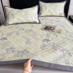 JIUZHOUTU | Thick Cotton and Linen Vintage Cool Bed Sheet