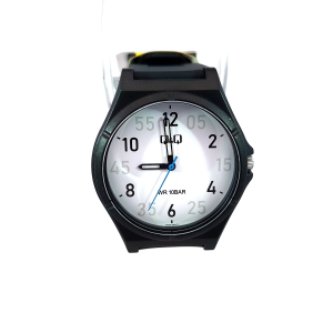 Q&Q (V04A-001VY) Black & White Casual Analog Watch