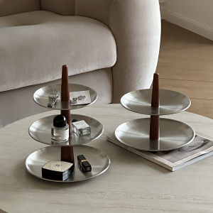 CHIGUASHAONV | Iron Multi-level Storage Tray for Small Accessories and Decoration