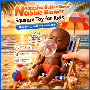 Natasha black doll 8/10/14cm high (Underwear color random) pinchable internet celebrity toy palm ugly baby doll funny decompression gift