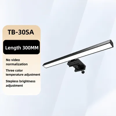 【KEBETEME🔥】Computer Monitor Light Bar Screen Hanging Lamp Eye Care No Flicker 3 Color Temperature Stepless Dimming Touch Control 5W LED Desk Lamp For Laptop Computer Office Study