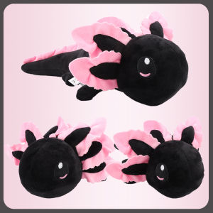 42cm/16.54in Axolotl Plush Toys Lifelike Large Eyes Lizard Plush Doll Stuffed Animal Toys for Kids Birthday Gift Home Decoration