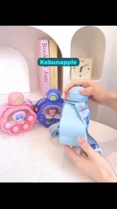 Botol Minum Anak Karakter Bentuk Kaki Kucing Mini Gemoy 520ml Viral-5071