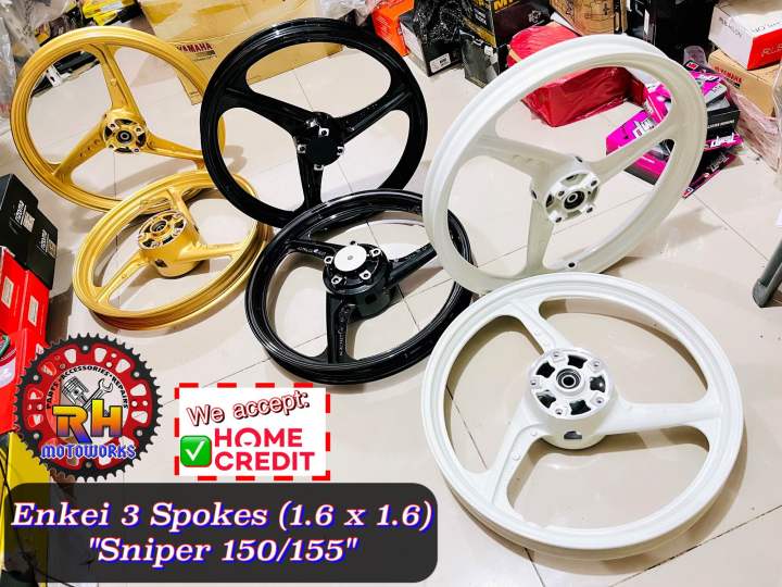 Enkei 3 Spokes for Sniper 150/155 (1.6 x 1.6) | Lazada PH