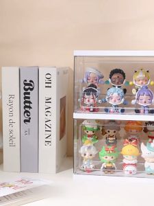 Giá trưng bày lưu trữ Acrylic Giá trưng bày trong suốt cho hộp đựng búp bê(không bao gồm búp bê)