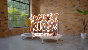 BODIMAX JUMP FIT KIDS Diameter 92 cm dan 122 cm / Trampolin Anak Material Premium / Mainan lompat 1 - 6 Tahun / 45 - 70KG / anti slip