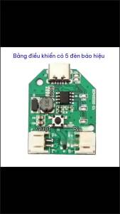 3 Tốc Độ Tốc Độ Vô Cấp Type-C Micro USB Sạc Bàn Mini Quạt Cầm Tay Bảng Điều Khiển PCB Mô-đun Ổ Đĩa Quạt 9V Để Làm Mát