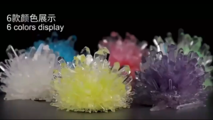 2 Crystal Science Experimental Kit With Display Cases Easy DIY STEM Toy Lab Experiment Specimens Educational Gift For Kids Teens Boys & Girls