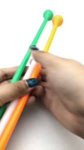 เไม้กวนน้ำยาง ไม้ขูดน้ำยาง ไม้วนน้ำกรด ไม้เคาะทุเรียน งานพลาสติกอย่างดี ราคาขายยกกล่อง 100 ชิ้น คละสี พร้อมส่ง ส่งเร็วจาก กทม 1-2 วัน JSG