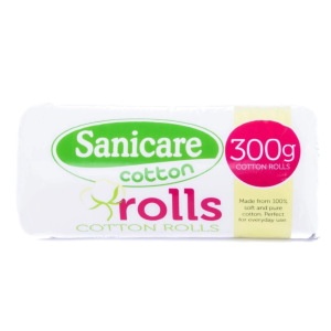 Sanicare Cotton Rolls 300g