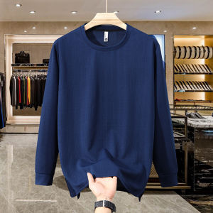 เสื้อยืดคอกลมแขนยาวลำลองไซส์ใหญ่สำหรับผู้ชาย ทรงหลวมสบาย ๆ ใส่ได้ทุกวัน ฤดูใบไม้ผลิและฤดูใบไม้ร่วง แบรนด์อื่นๆ