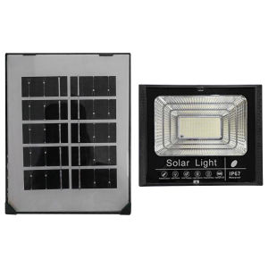 [Vodool Brand Center]Solar Powered Wall Floodlight IP67 Waterproof Smart Wall Light Auto-On Light Sensor Spot Lights for Garden Courtyard