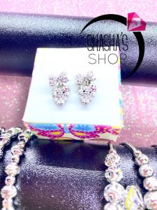 Bông Tai Cao Cấp bạc 925 - Kitty siu xink xink