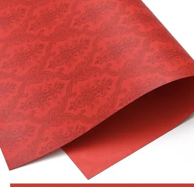 พร้อมส่ง กระดาษห่อของขวัญ ห่อดอกไม้ สไตล์เรโทร Gift Wrapping Retro Style 复古风礼品 鲜花包装纸