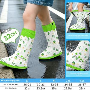 RAINCATO | Giày Mưa Cho Trẻ Em Chống Thấm Nước Chống Trượt Bền