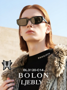 BOLON | Fashionable Trendy Slim Frame UV Protection Mirror Sunglasses