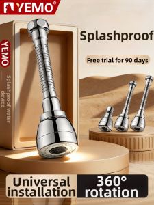 YEMO | Universal Swivel Aerator Anti-splash Water Saver Kitchen Faucet Head