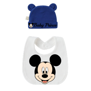 Disney | 2026 Kawaii Baby Wipes Baby Hats Newborn Headwear Cotton Bibs Childrens Towels Childrens Accessories Newborn Sets 0-12M