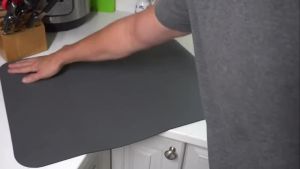 1pc Coffee Maker Mat For Kitchen Counter Protector Rubber Padded Absorbent Dish Drying Mat Super Anti-slip Bar Mat