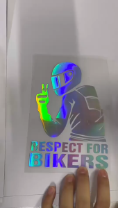 Tem Bikers Phản Quang Dán Trang Trí Ô Tô Xe Máy Nón Bảo Hiểm