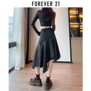 Forever21 | Fleece-lined Warm Denim Skirt