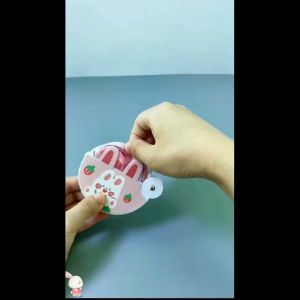 JOL-FASHION (Cartoon Folding Fan (RANDOM DESIGN) Mini Portable Fan Summer Cooling Handheld Collapsible Folding Fan