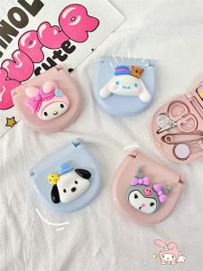 Portable Mini Embroidery Kit Cute Needlework Box High Quality Practical Set for Students Dormitory Handcraft Needlework Bag