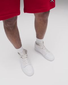 Jordan Dri-FIT Mens Jumpman Emb Ss Crew Tee - Gym Red จอร์แดน เสื้อยืดคอกลมผู้ชาย Jumpman Emb Ss - สียิมเรด