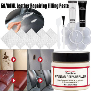 Leather Restoring Paste Natural Leather Filler Repair Compound Leather Restoration Cream For Tears Crack Burns Holes Filler