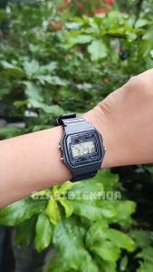 Đồng Hồ Điện Tử Đeo Tay WR F-91W Huyền Thoại (Đen)