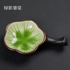 Ceramic Multifunctional Ink Plate Writing Brush Driving Pen Shelf Pen Licking Small Water Dish Multifunctional Ink Plate Calligraphy Materials Ink Pool Ink Cartridge Ink Tray Writing-Brush Washer