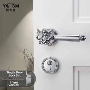 YAGEMAN | French Style Silent Separate Door Handle
