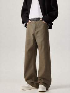 JEENSYIU | Quần Jeans Phong Cách Đường Phố Mới Thu Form Rộng Thoáng