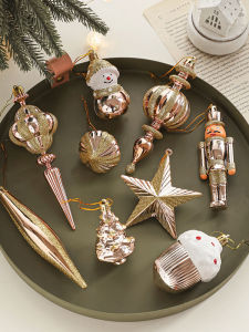 Christmas Decorations Star Ornaments Christmas Tree Hanging Pendants Conch Shell Accessories Small Hanging Decorations