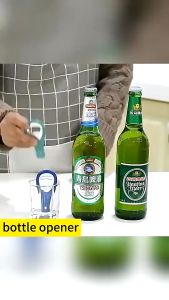 1 pcs Corkscrew Household Plastic Bottle Opener COD Beer Bottle Opener Bottle Opener