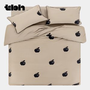 T-B-H | Dog Themed Cotton Twill Printed Bed Sheet Set