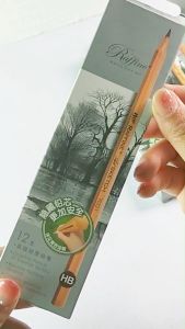 Chì vẽ gỗ tự nhiên MARCO Raffine - Bán lẻ (2H - 14B chì than)