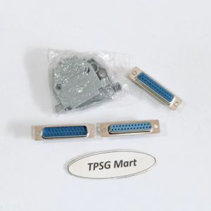 Đầu hàn COM 25 (DB25): Đầu Com 25 Kim đực (DB25M) / Com 25 Lổ Cái (DB25F) (Bao gồm võ nhựa)