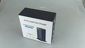 Sạc Để Bàn GaN 520W 4C4A 8 Cổng Hub USB Type-C 100W PD Trạm Sạc Nhanh Cho Điện Thoại Di Động Và Máy Tính Xách Tay