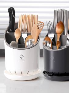 ชั้นวางตะเกียบแบบพับได้พร้อมฝาปิดสำหรับใช้ในครัวเรือน กล่องเก็บตะเกียบแบบพกพาพร้อมตะเกียบทรงกลม ที่ใส่ตะเกียบแบบท่อขนาดเล็ก