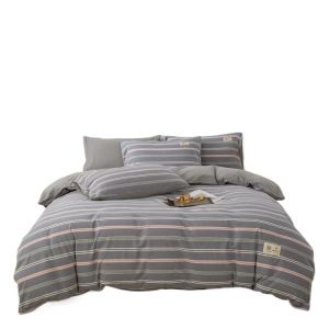 Pure Cotton Duvet Cover One-Piece Cotton 100 Quilt Cover Single Student Dormitory 150x200x230 Single Quilt 1.5 M