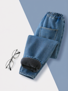 Bobdog | Fleece Lined Denim Pants Boys