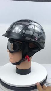 2025DOT Certified Motorcycle Helmet Electric Bicycle Helmet Wholesale Dropshipping Cross-Border