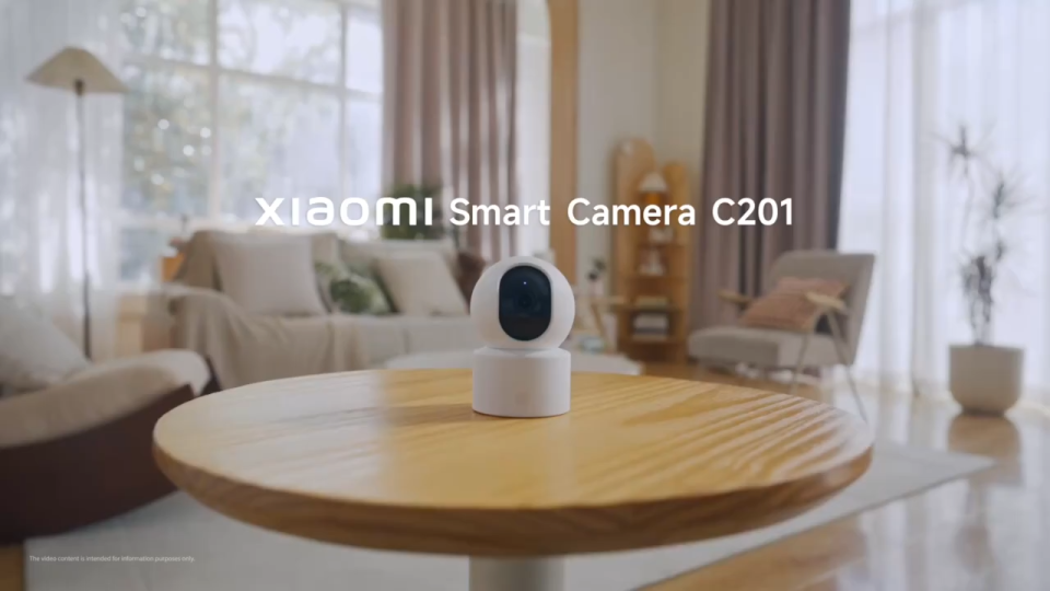 Xiaomi Smart Camera C201 | 1080p Full HD Panoramic 360° monitoring Accurate local human detection and motion