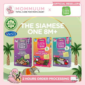 Little Nuur The Siamese One 8M+ Baby Food Ready to Eat Eatalian Express Bubur Nasi